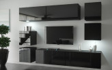 kedvencbutor.hu-next 65 modern nappali bútor magasfényű fekete